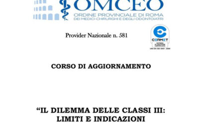 Corso di Aggiornamento il Dilemma delle Classi III