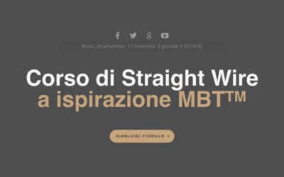 Corso di Straight Wire a ispirazione MBT